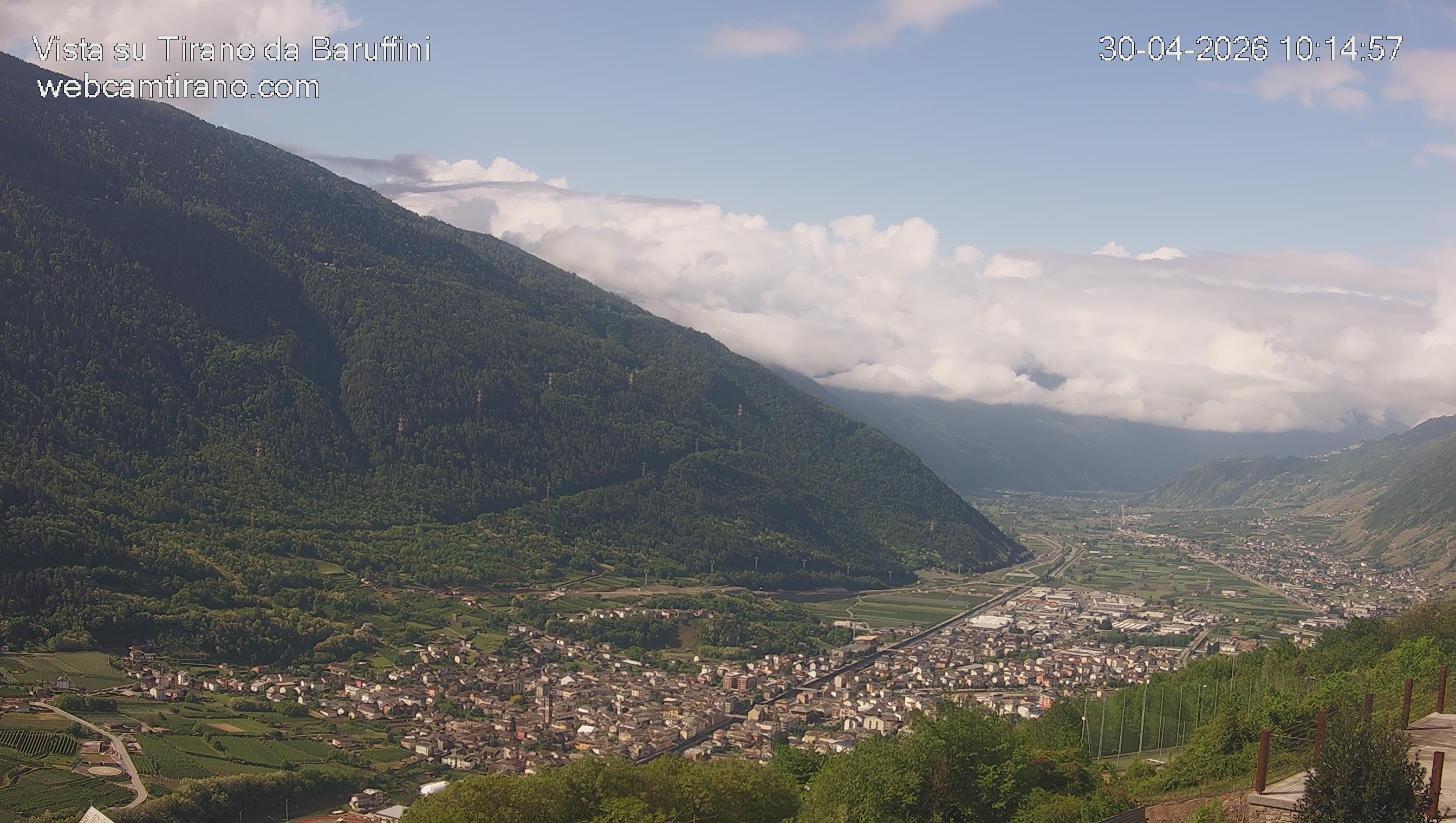 immagine della webcam nei dintorni di Dosso Pasò: webcam Tirano