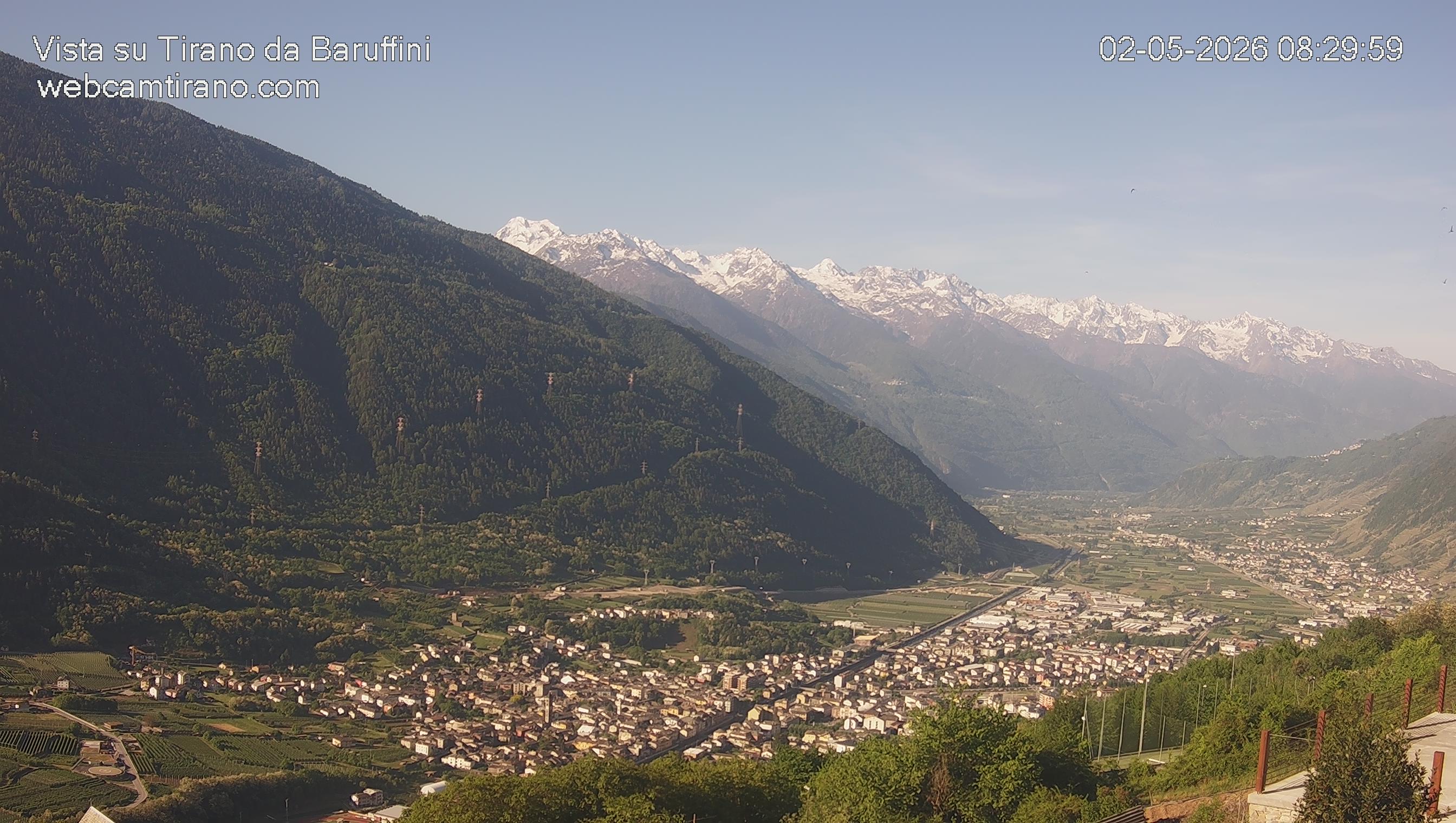 immagine della webcam nei dintorni di Bianzone: webcam Tirano