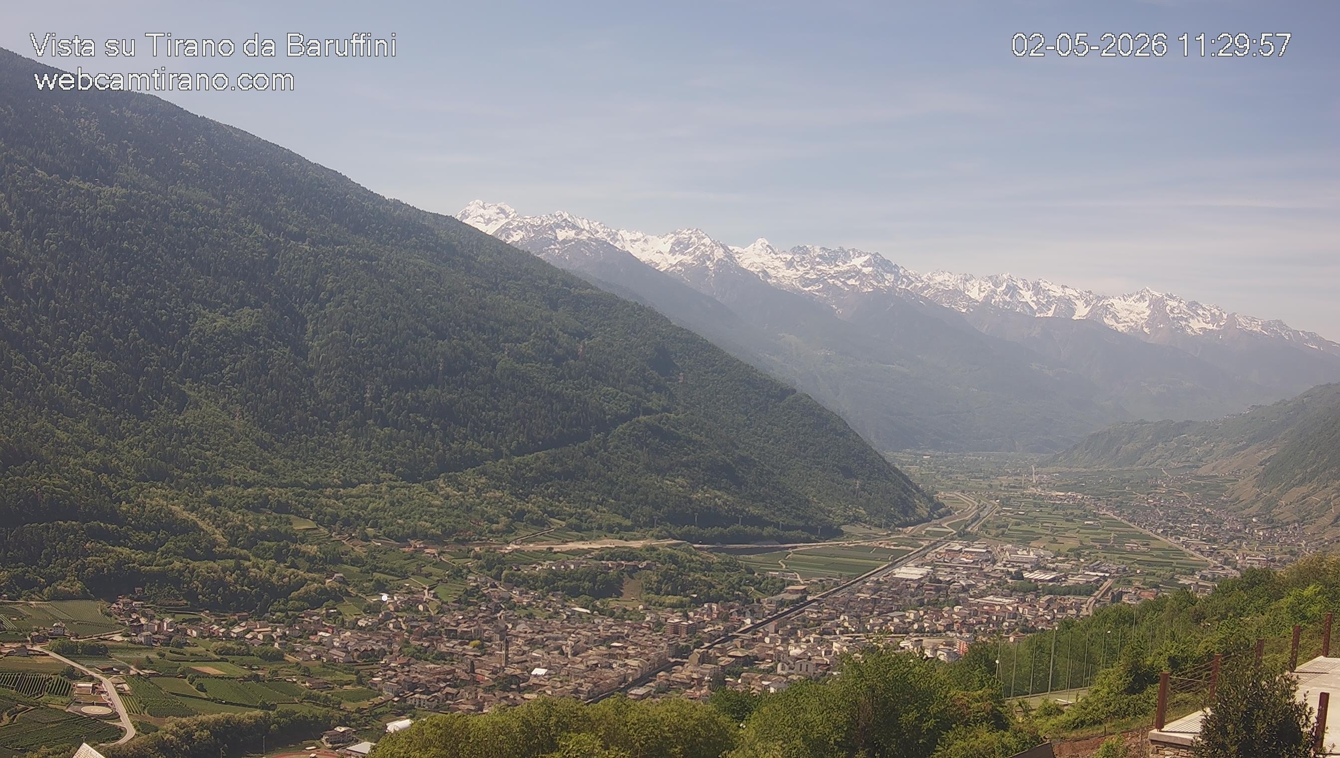 immagine della webcam nei dintorni di Piateda: webcam Tirano